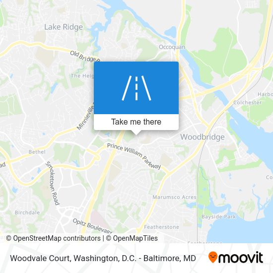 Woodvale Court map