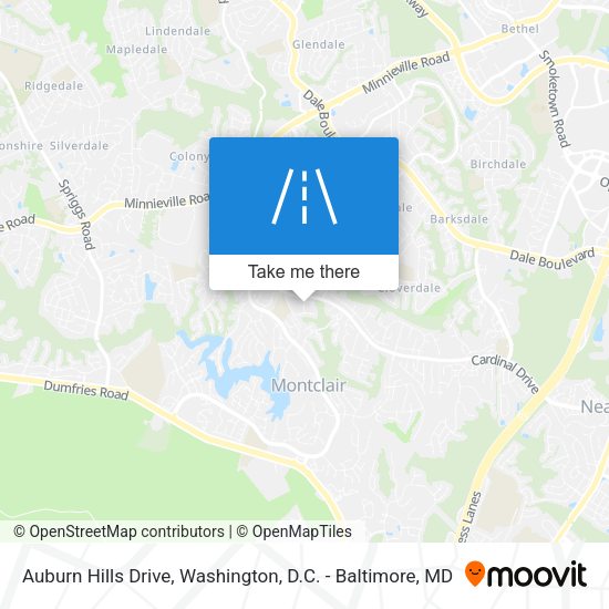 Mapa de Auburn Hills Drive