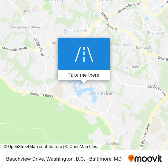 Beachview Drive map