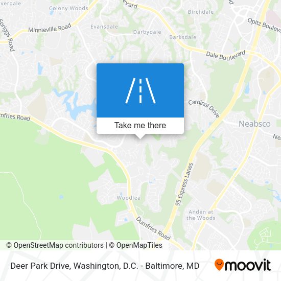 Mapa de Deer Park Drive
