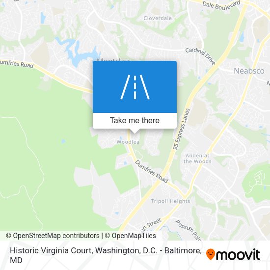 Mapa de Historic Virginia Court