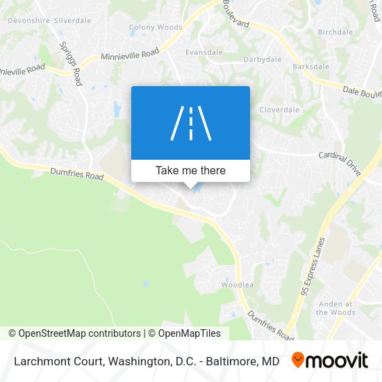Larchmont Court map