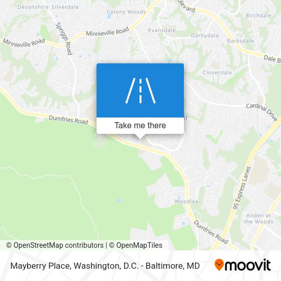 Mapa de Mayberry Place