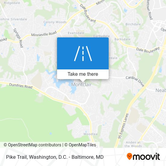 Mapa de Pike Trail