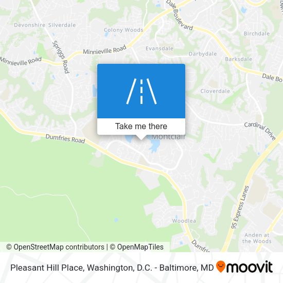Mapa de Pleasant Hill Place