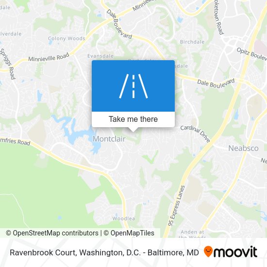 Ravenbrook Court map