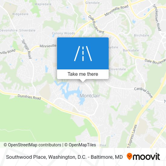 Southwood Place map