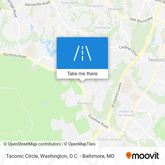 Taconic Circle map