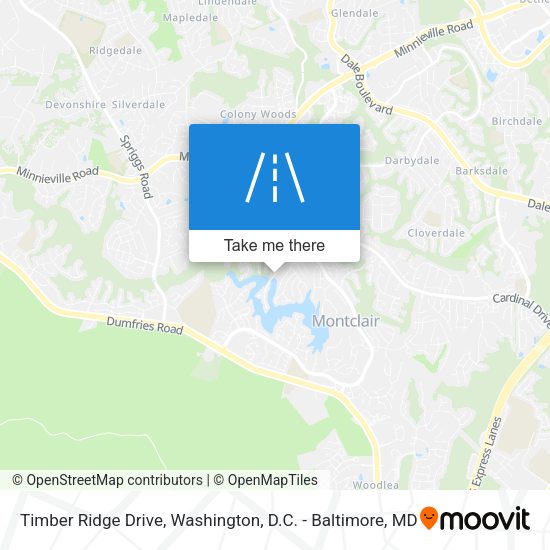 Timber Ridge Drive map