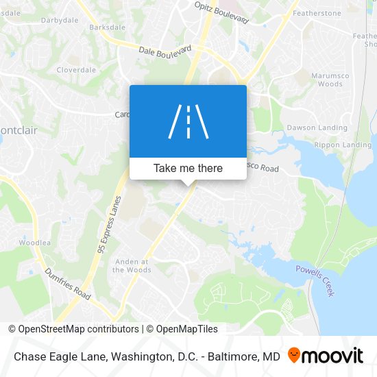 Mapa de Chase Eagle Lane