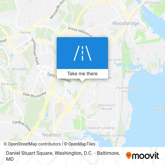 Daniel Stuart Square map