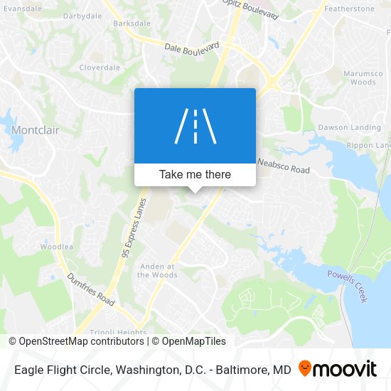 Eagle Flight Circle map