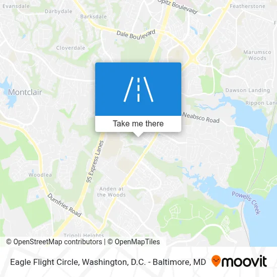 Eagle Flight Circle map
