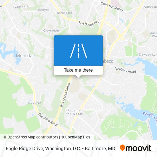 Eagle Ridge Drive map