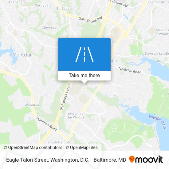 Mapa de Eagle Talon Street