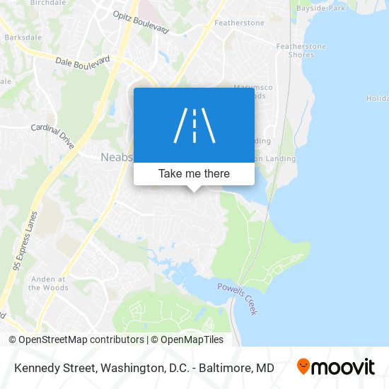 Mapa de Kennedy Street
