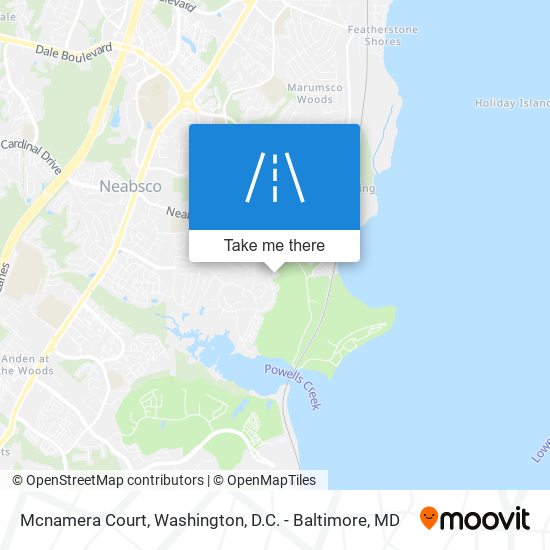 Mapa de Mcnamera Court