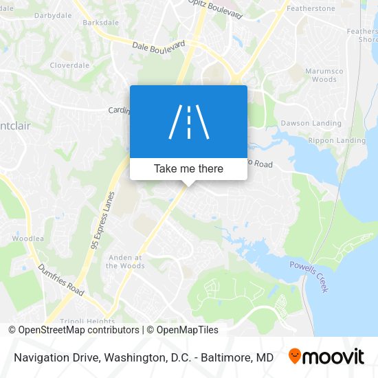 Mapa de Navigation Drive