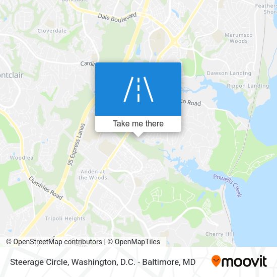 Steerage Circle map