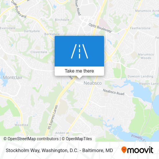 Stockholm Way map