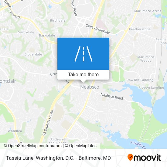Mapa de Tassia Lane