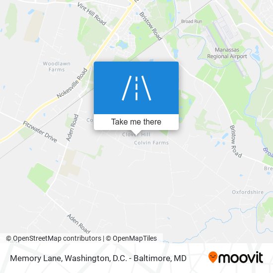Memory Lane map