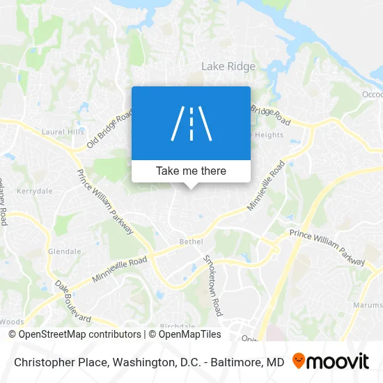 Christopher Place map