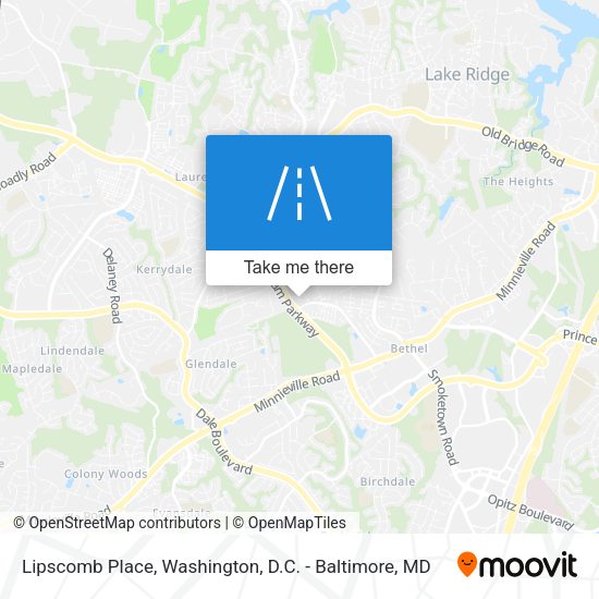 Mapa de Lipscomb Place