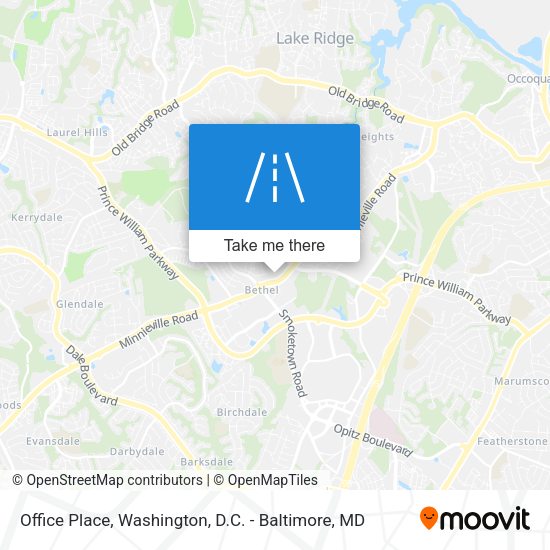 Mapa de Office Place