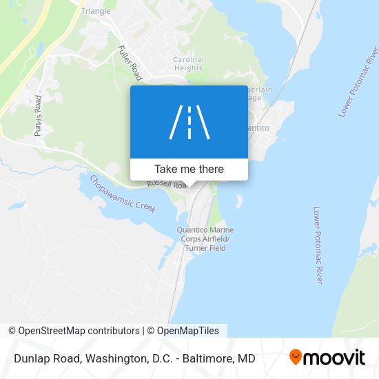 Mapa de Dunlap Road