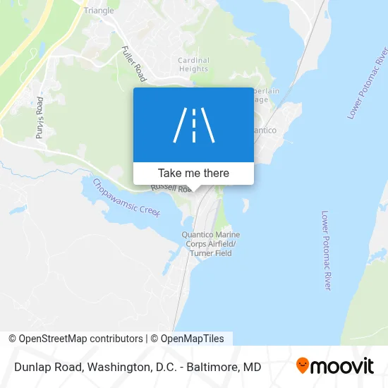 Dunlap Road map