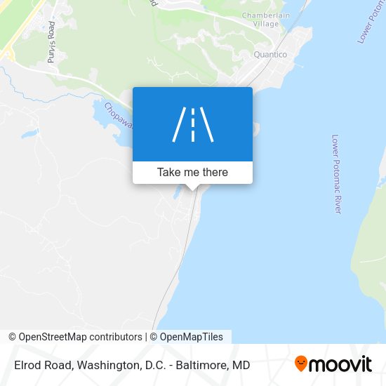 Mapa de Elrod Road