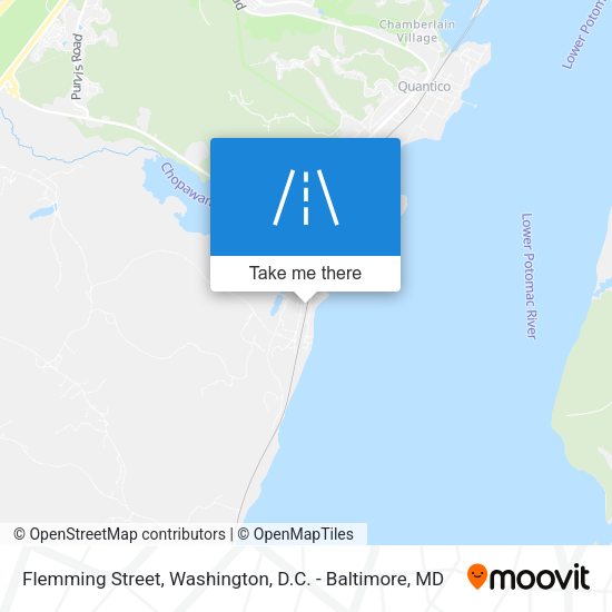 Mapa de Flemming Street