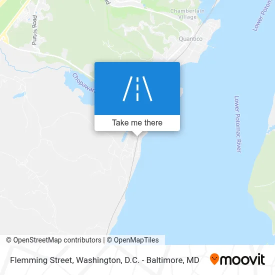 Flemming Street map