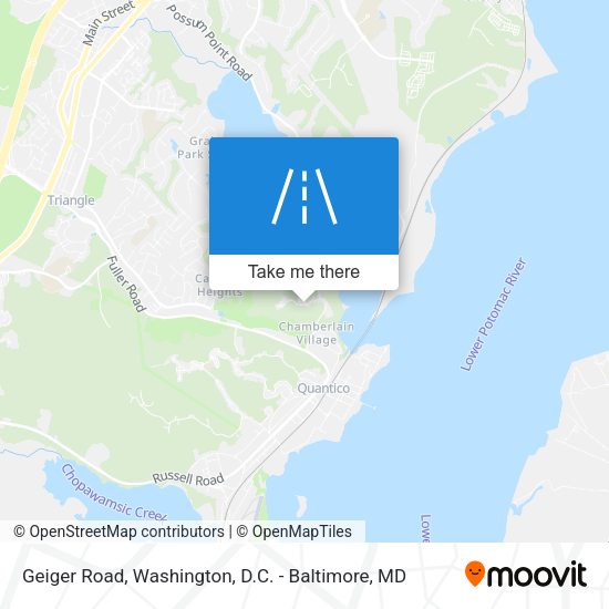 Mapa de Geiger Road