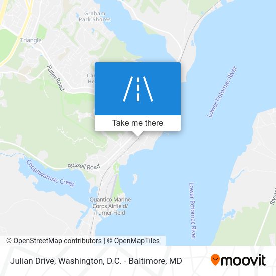 Julian Drive map