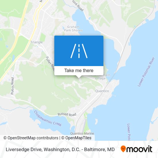 Liversedge Drive map