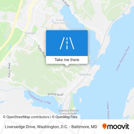 Liversedge Drive map