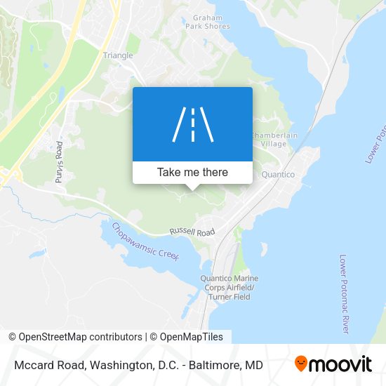 Mccard Road map