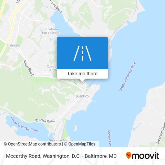 Mccarthy Road map