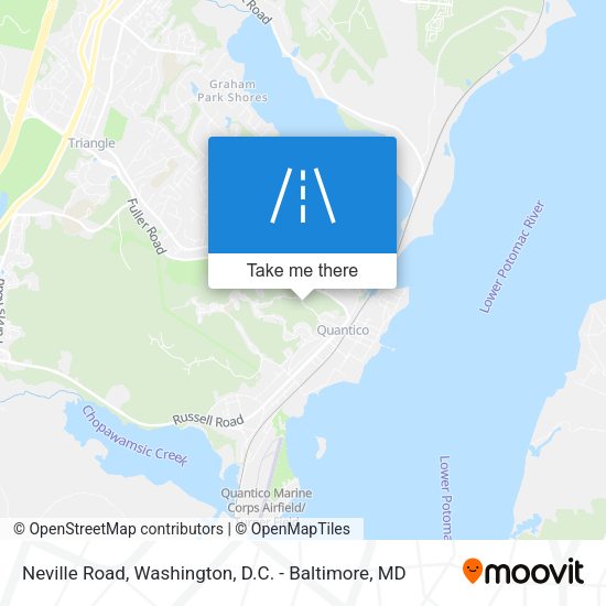 Neville Road map