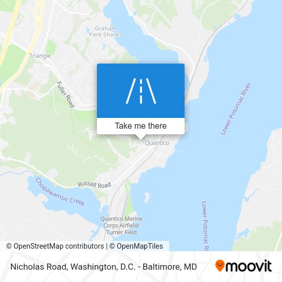 Nicholas Road map