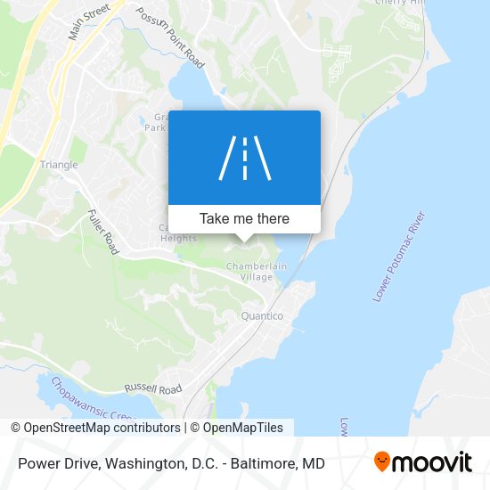 Power Drive map