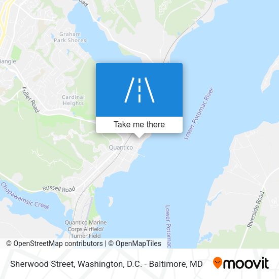 Mapa de Sherwood Street