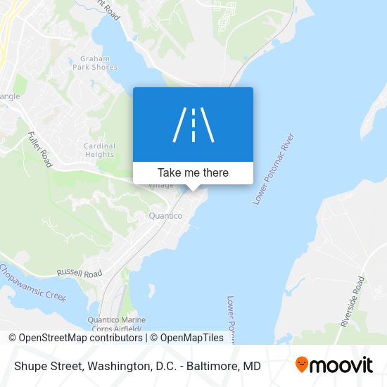Shupe Street map