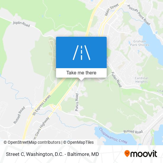 Street C map