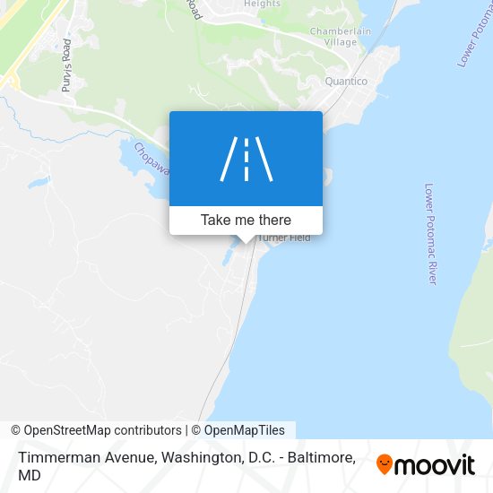 Timmerman Avenue map