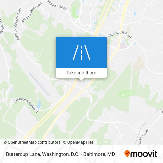 Buttercup Lane map
