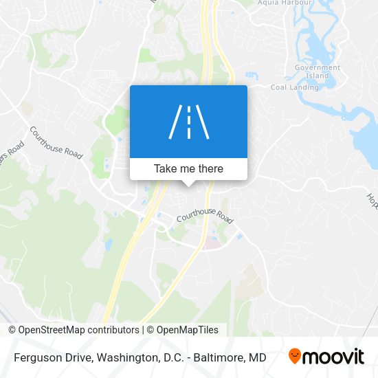 Ferguson Drive map