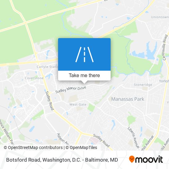 Botsford Road map